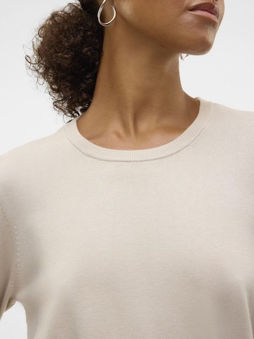 VERO MODA Pullover 'Silje' i beige