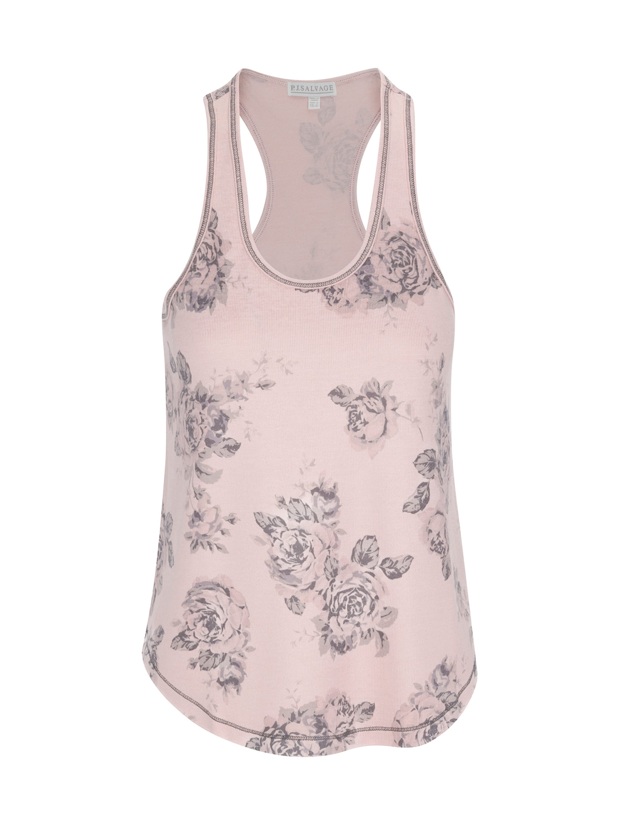 PJ Salvage Top 'La Vie En Rose' in Pink: Vorderseite