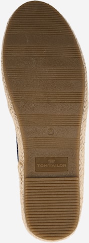 TOM TAILOR Espadrilky – modrá