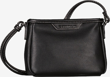 TOM TAILOR Olkalaukku 'Leora' värissä musta: etupuoli