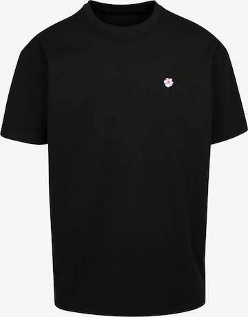 Mister Tee Shirt in Black: front