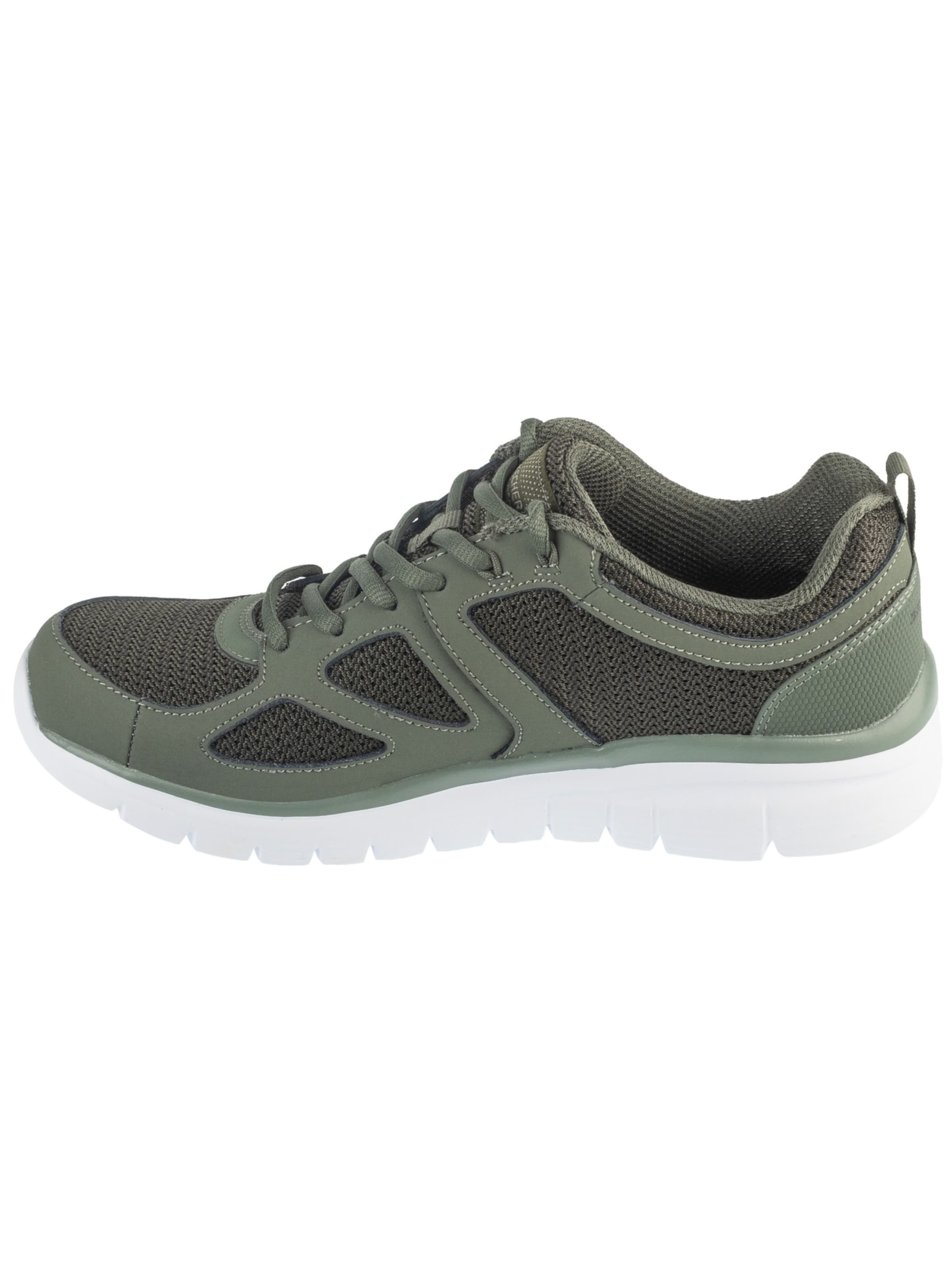 SKECHERS Sneaker low 'Skechers Burns-Agoura'‌‌‌‌‌‌‌‌‌ in Grün: Vorderseite