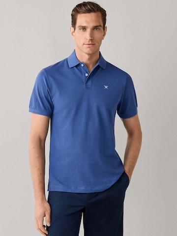 T-Shirt Hackett London en bleu : devant