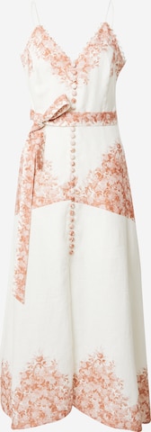 Robe-chemise Twinset en blanc : devant