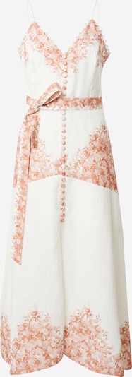 Twinset Robe-chemise en or / mandarine / blanc, Vue avec produit