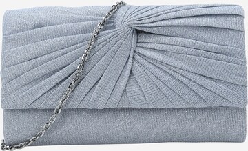 mascara Clutch in Blue: front