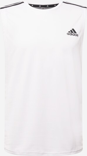 ADIDAS PERFORMANCE Tehnička sportska majica u crna / bijela, Pregled proizvoda