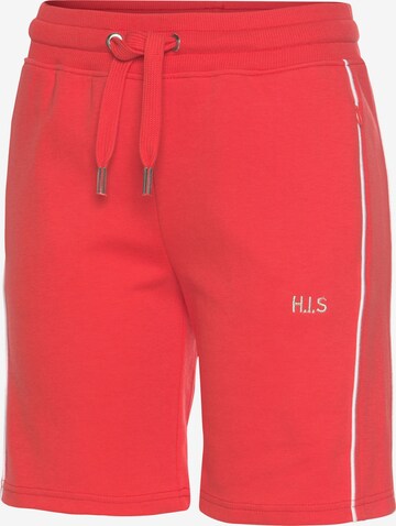 H.I.S Regular Pants in Red