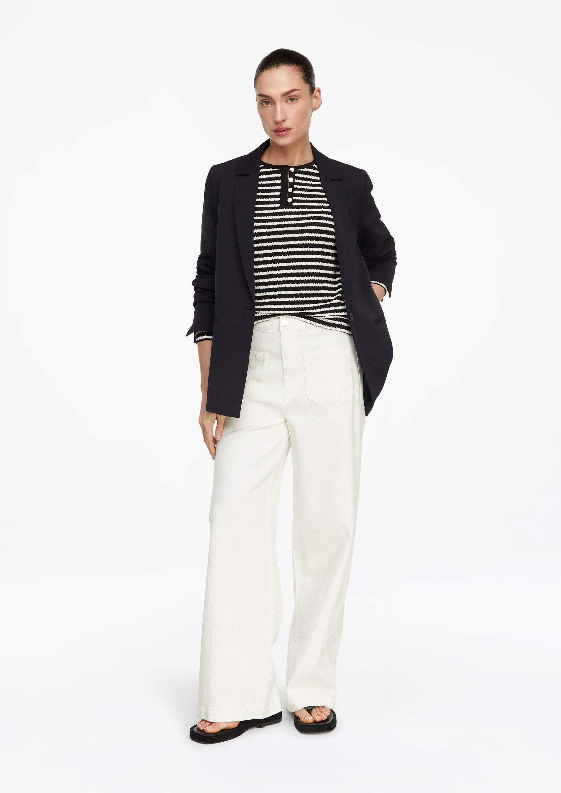 T-shirt COMMA en noir