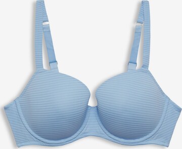 ESPRIT Push-up Bra in Blue: front