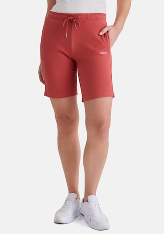Coupe slim Pantalon 'Sina' STOOKER WOMEN en rouge : devant