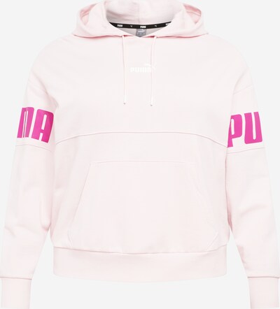 PUMA Sportsweatshirt in hellpink / dunkelpink / weiß, Produktansicht
