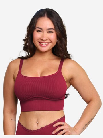 Bustier Soutien-gorge 'Freeda' SugarShape en rouge