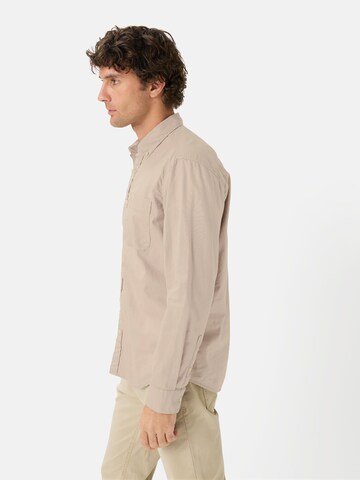 CAMEL ACTIVE Regular fit Button Up Shirt in Beige