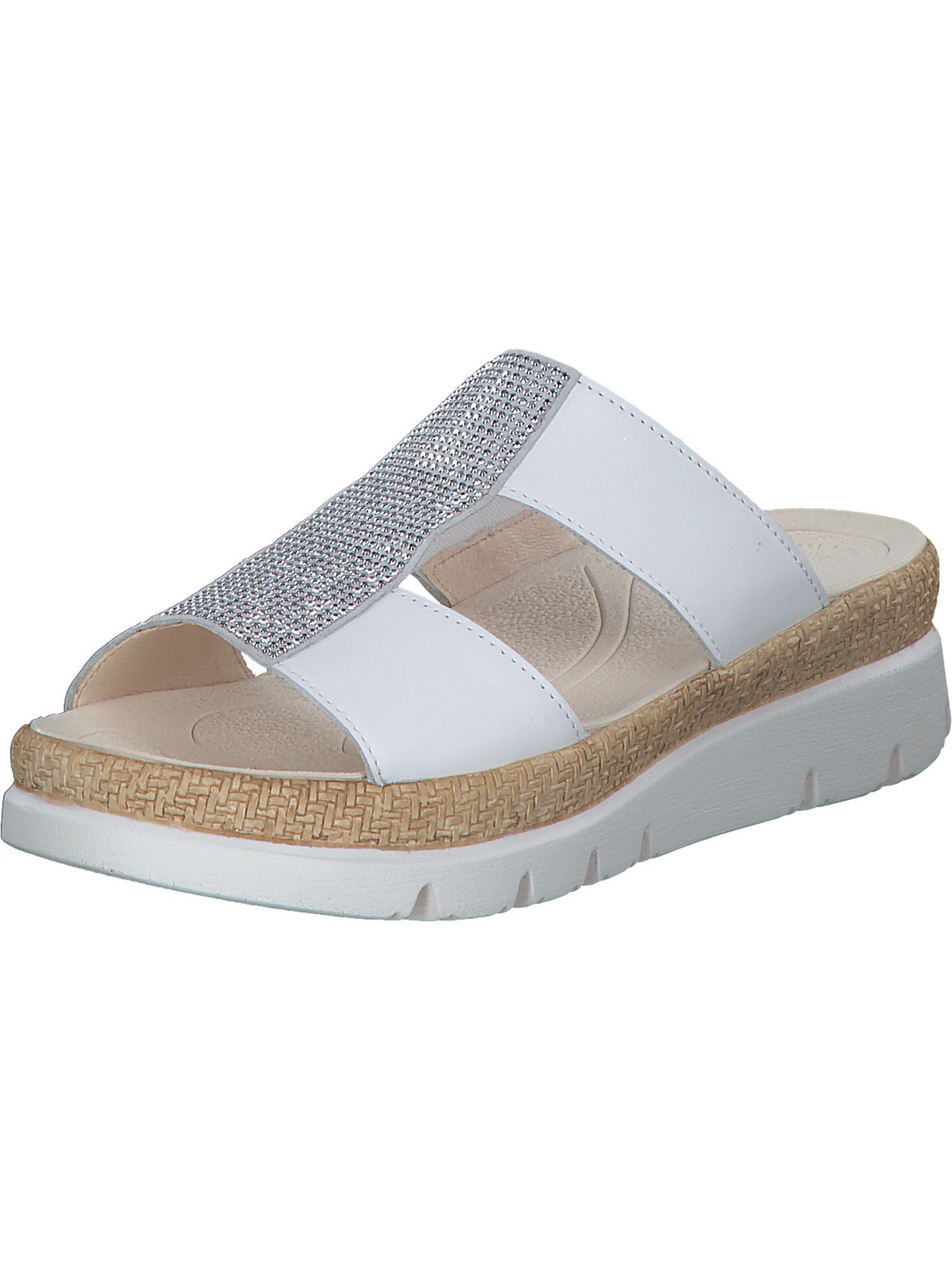 GABOR Šľapky '43.721' - Biela: predná strana