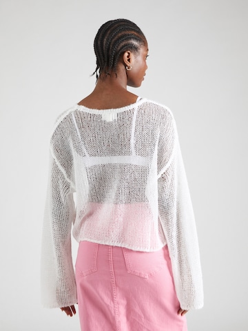 Pull-over Monki en blanc