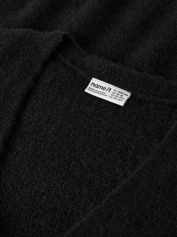 NAME IT Knit Cardigan 'NKFOLINA' in Black