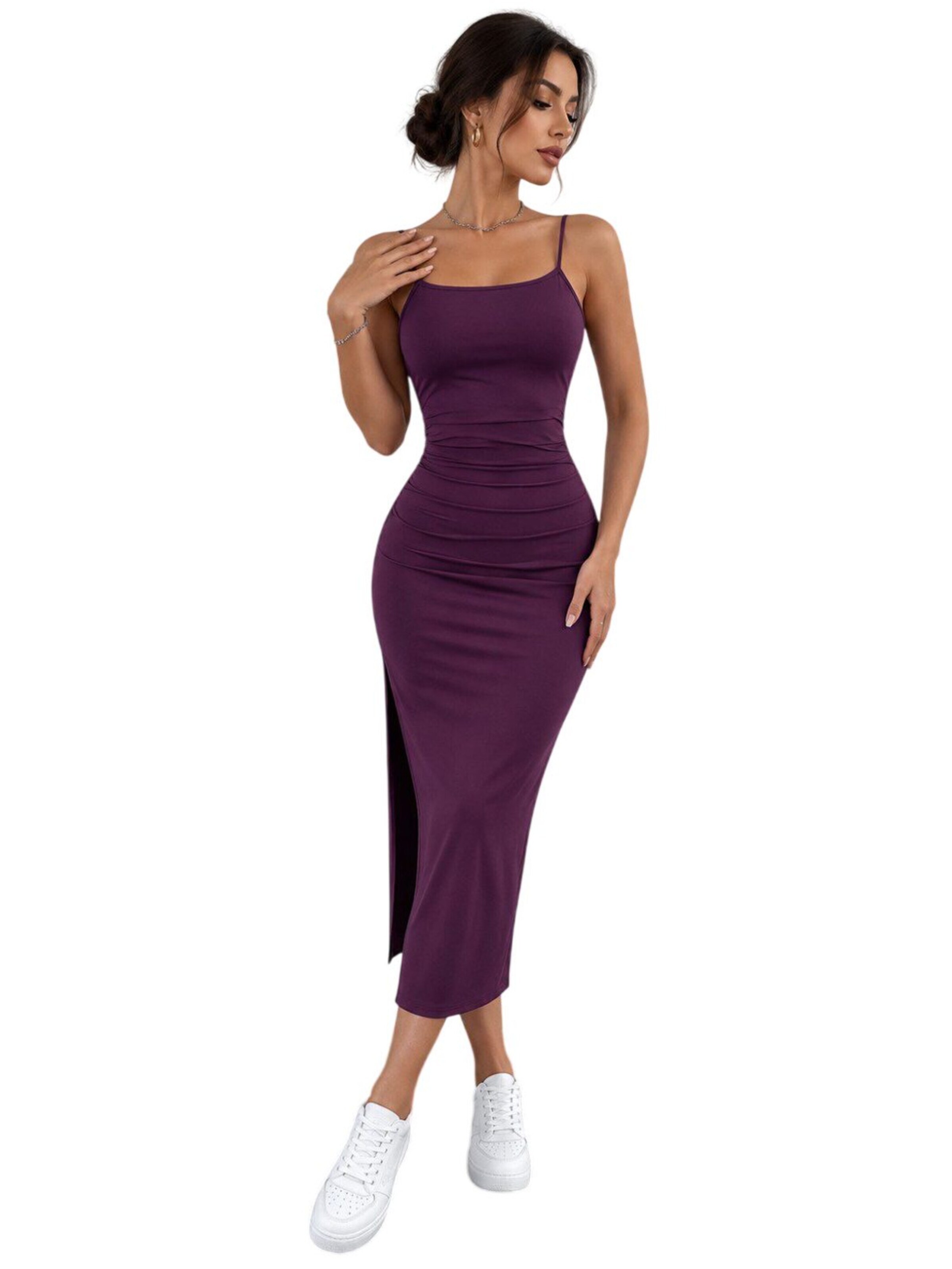 Ocoza Dress in Purple