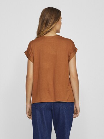 VILA Blouse 'Ellette' in Bruin