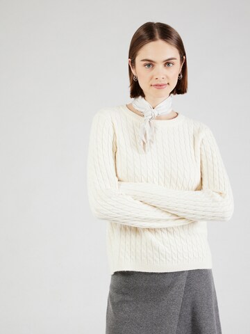 Pull-over 'PCFIA' PIECES en beige : devant