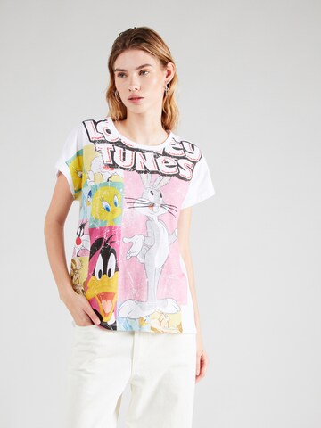 Tricou de la PRINCESS GOES HOLLYWOOD pe alb: față