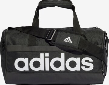 Geantă sport 'Essentials Linear Extra Small' de la ADIDAS SPORTSWEAR pe negru: față