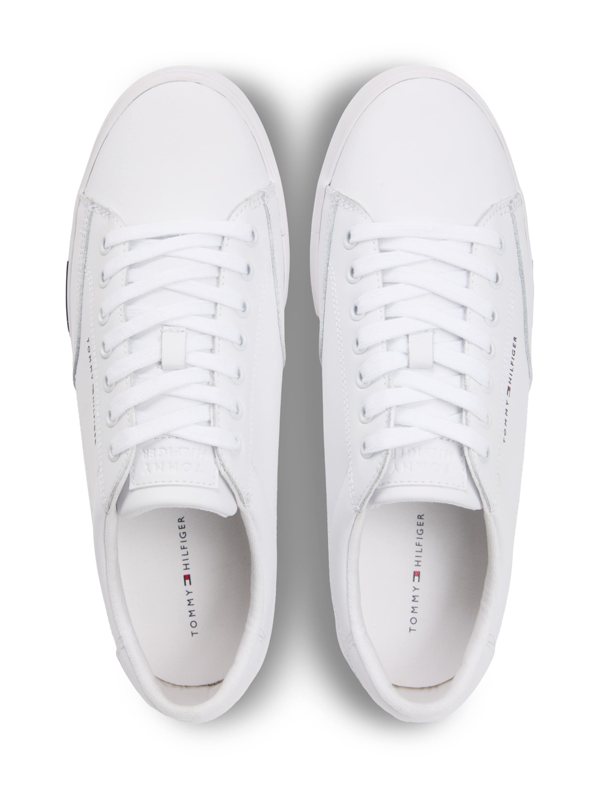 TOMMY HILFIGER Låg sneaker i vit