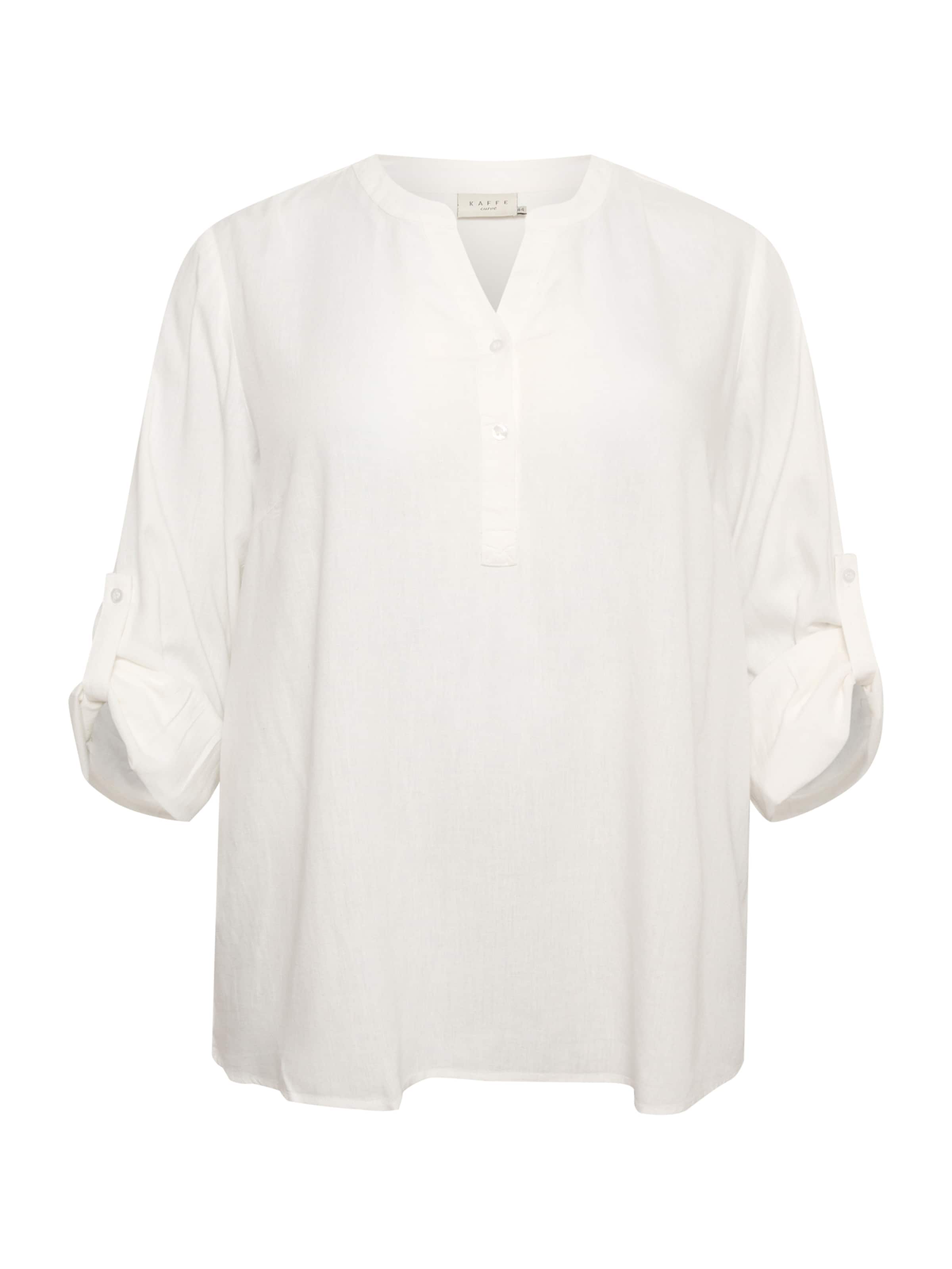 KAFFE CURVE Halenka 'Mille' – bílá: přední strana