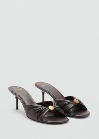 MANGO - Zapatos abiertos 'BRUC' en marrón
