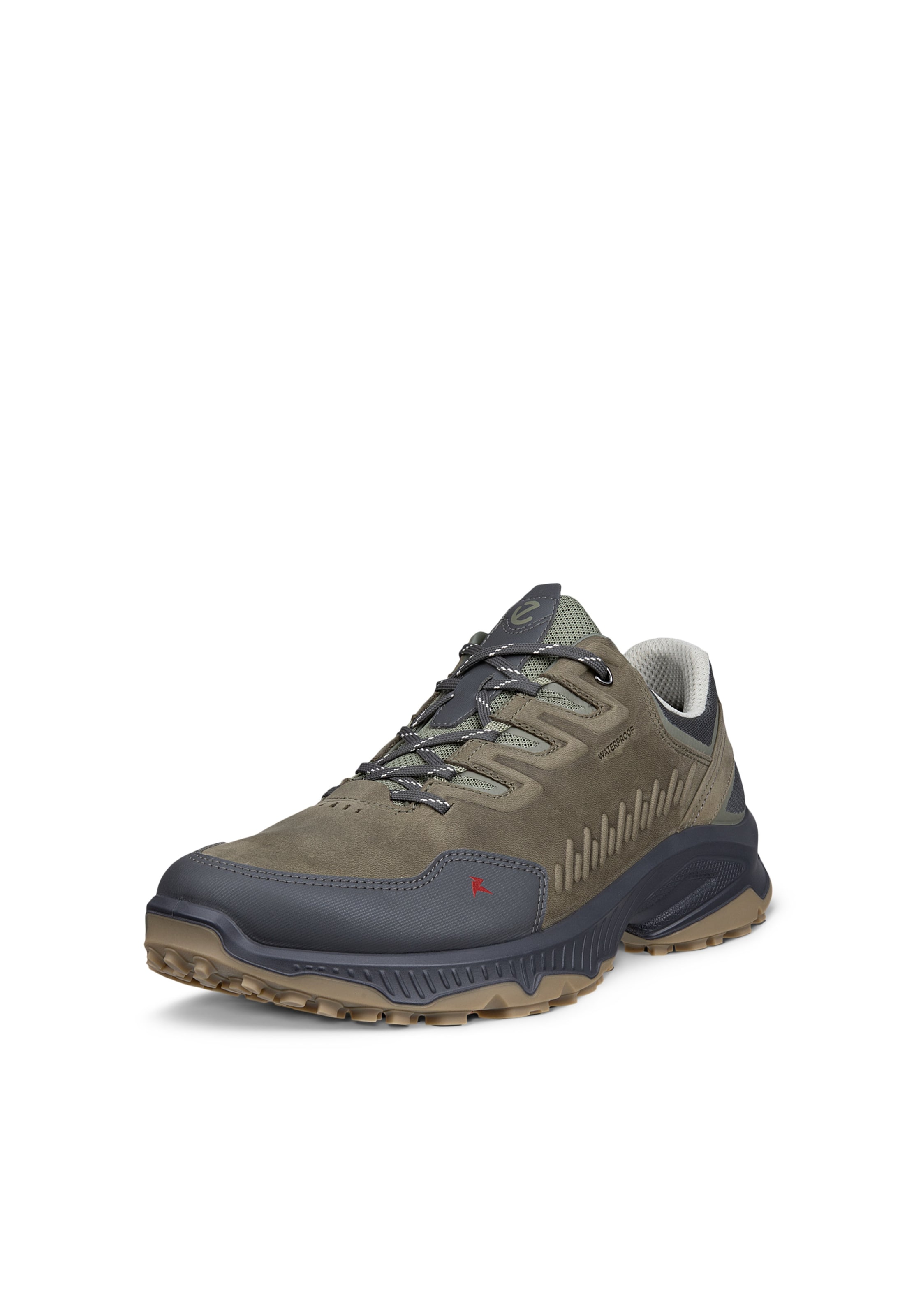 Scarpa bassa 'Receptor XP' di ECCO in verde: frontale