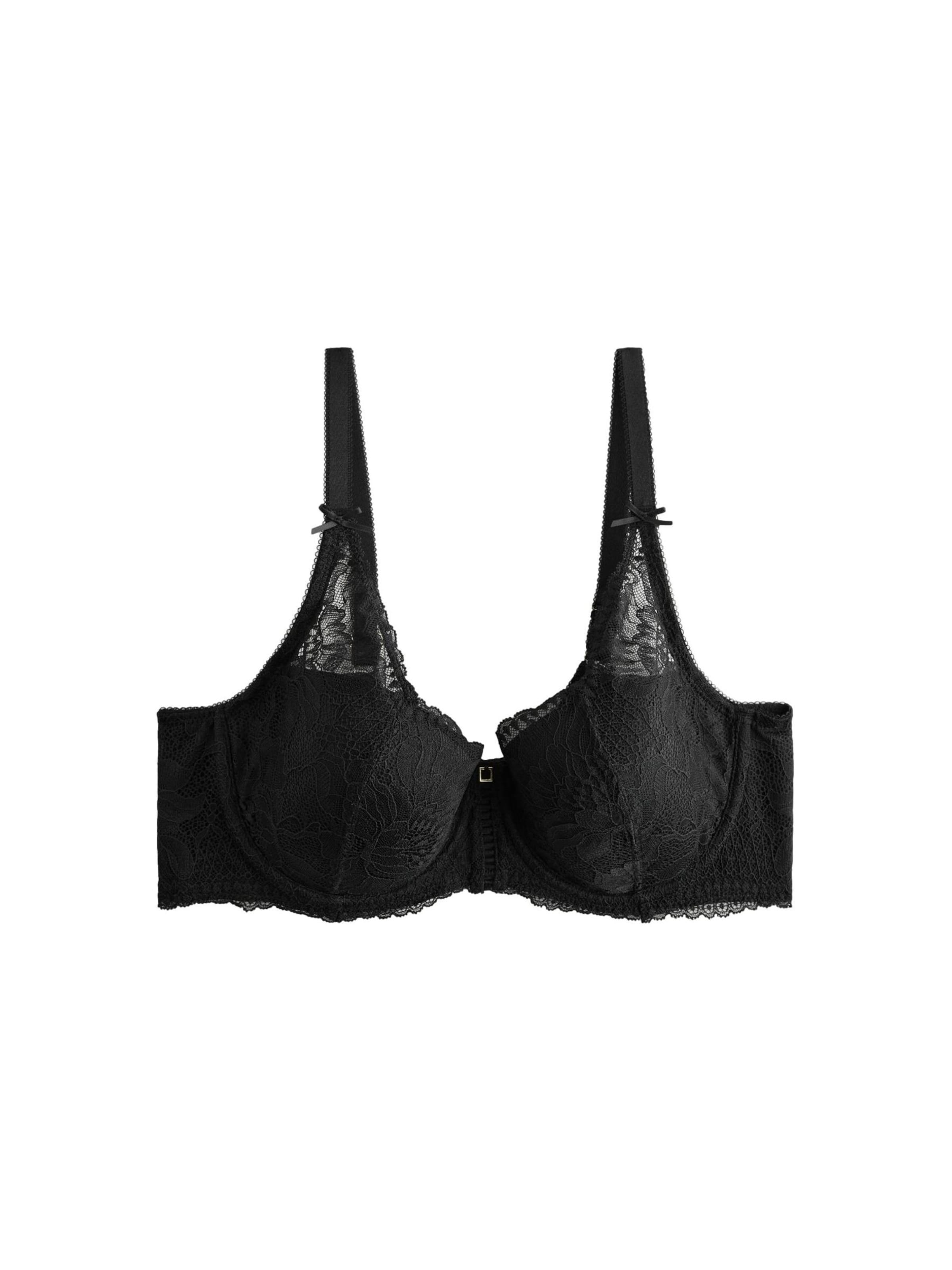 Next Bra in Black: front