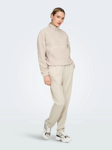 ONLY PLAY Regular Workout Pants 'ONPLounge' in Grey