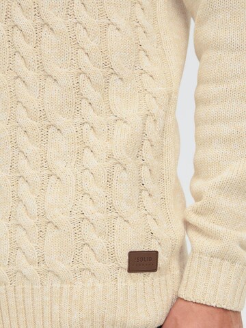 Pull-over 'SDRicco' !Solid en beige