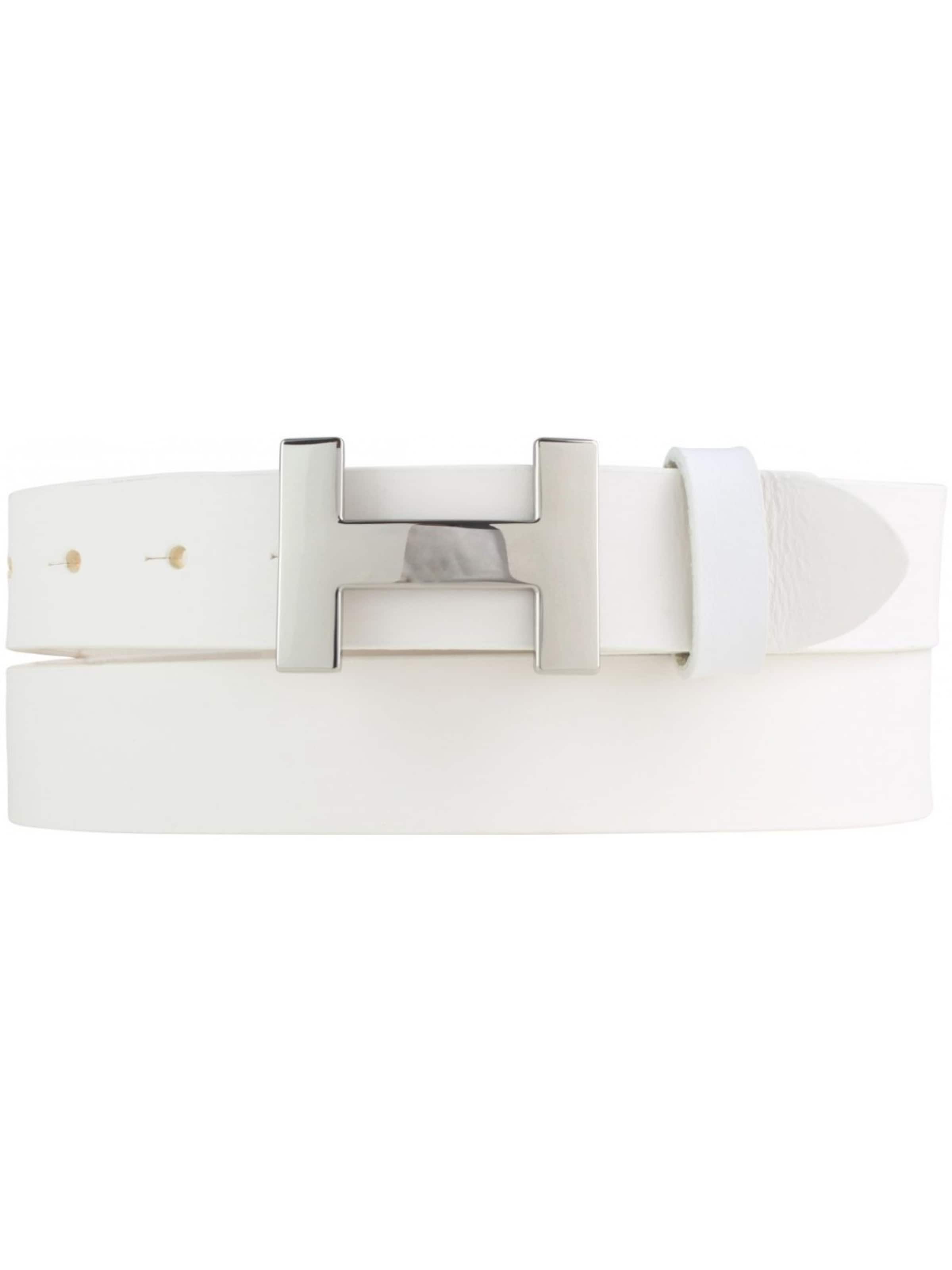 BELTINGER Belt 'Hanna' in White: front