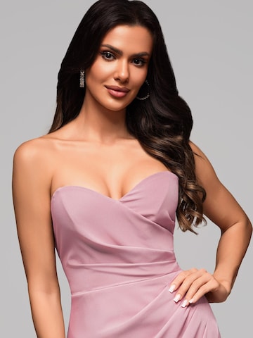 Ombre Evening dress in Pink