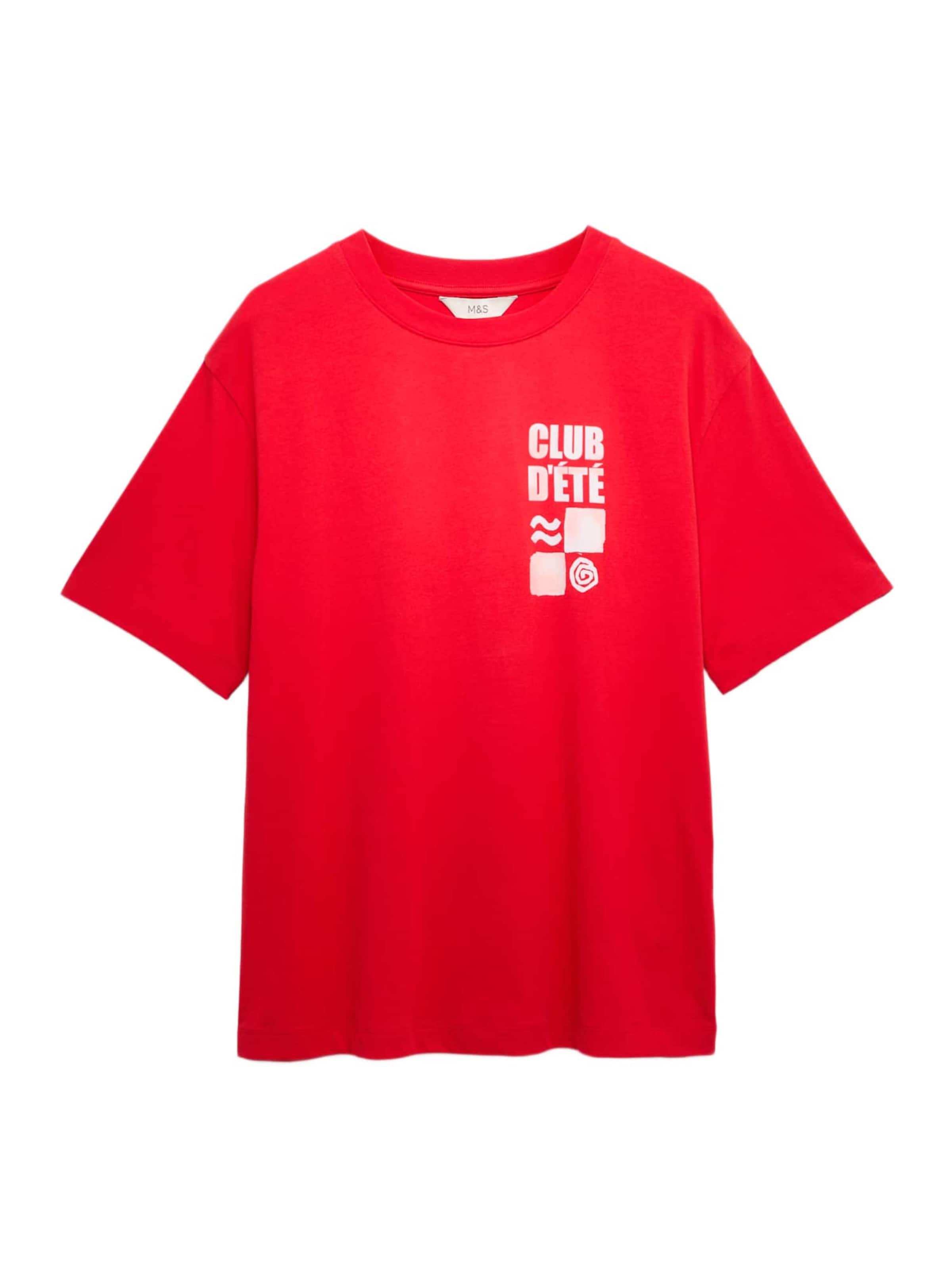 Marks & Spencer T-Shirt in Rot: Vorderseite