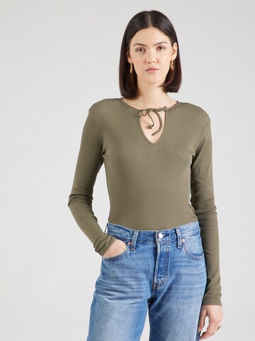 Monki Shirt in Green: front