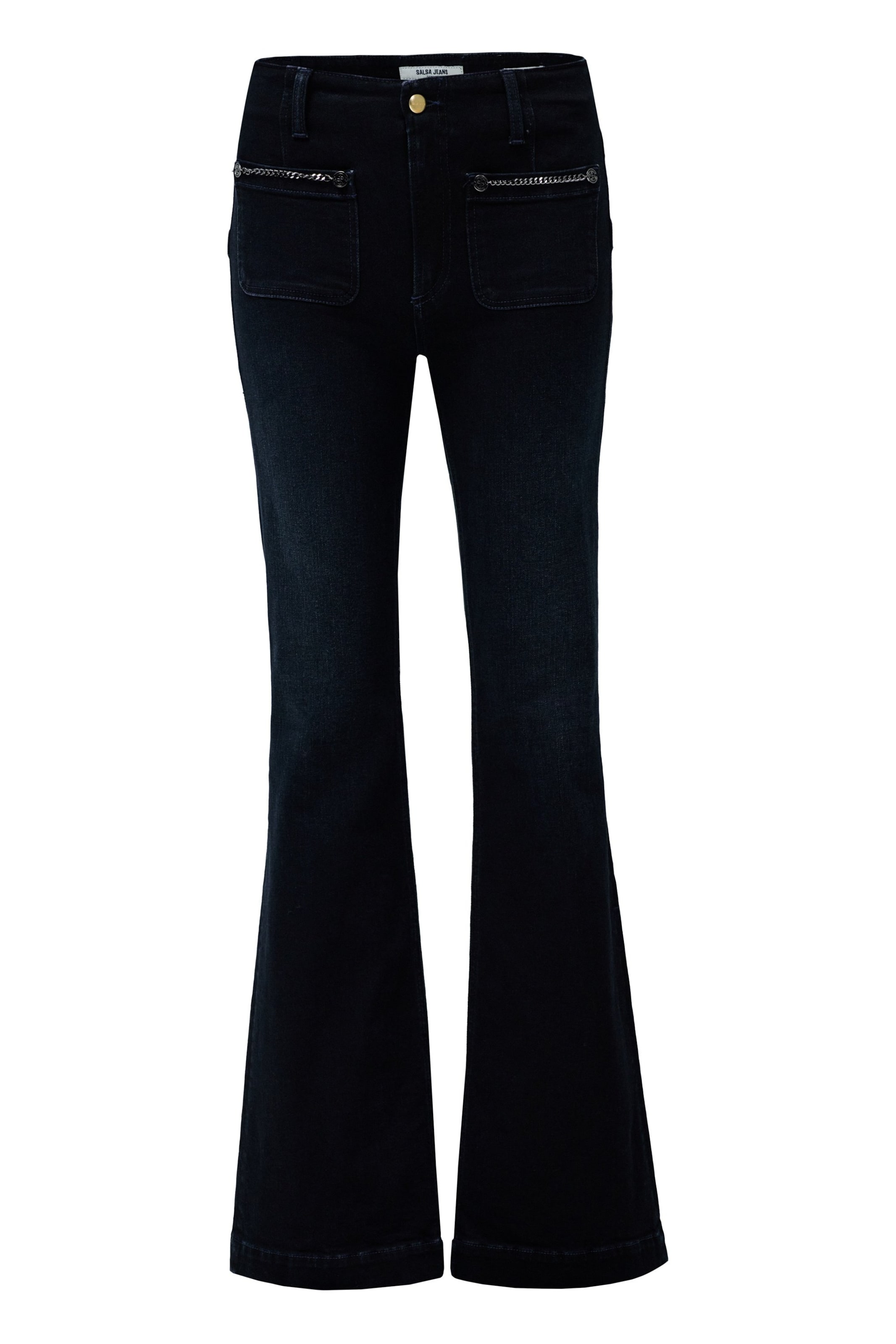 Salsa Jeans Flared Jeans 'Destiny' in Blauw: voorkant