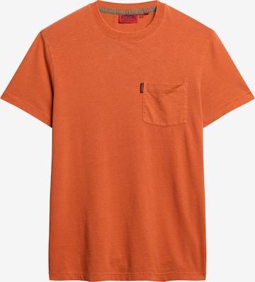 T-Shirt Superdry en orange : devant