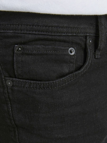 JACK & JONES - Regular Calças de ganga 'Tim' em preto