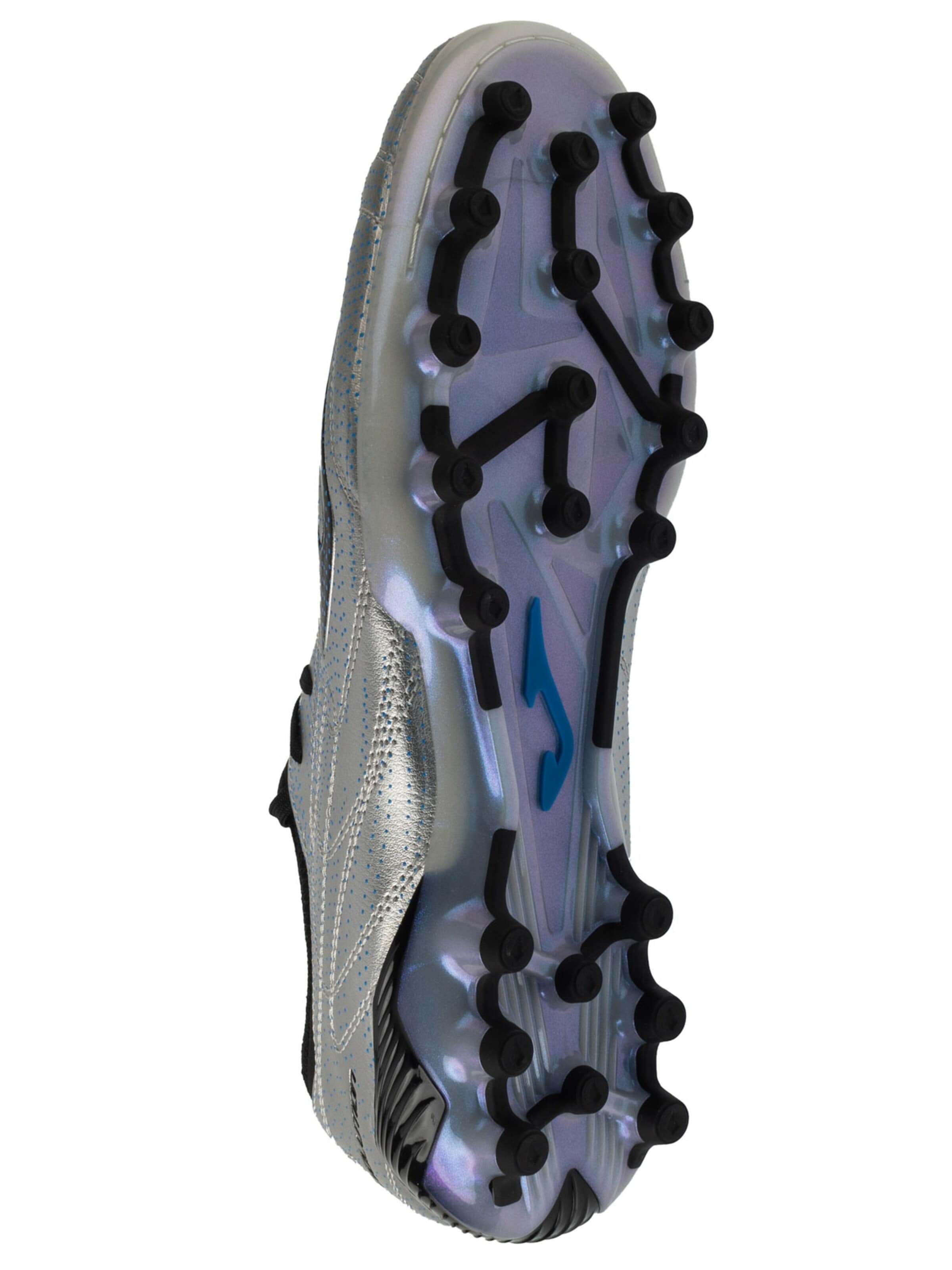 JOMA Soccer shoe 'Evolution 25 EVOW AG' in Silver