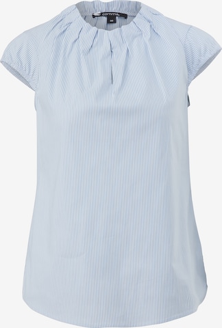 COMMA Blouse in Blue: front