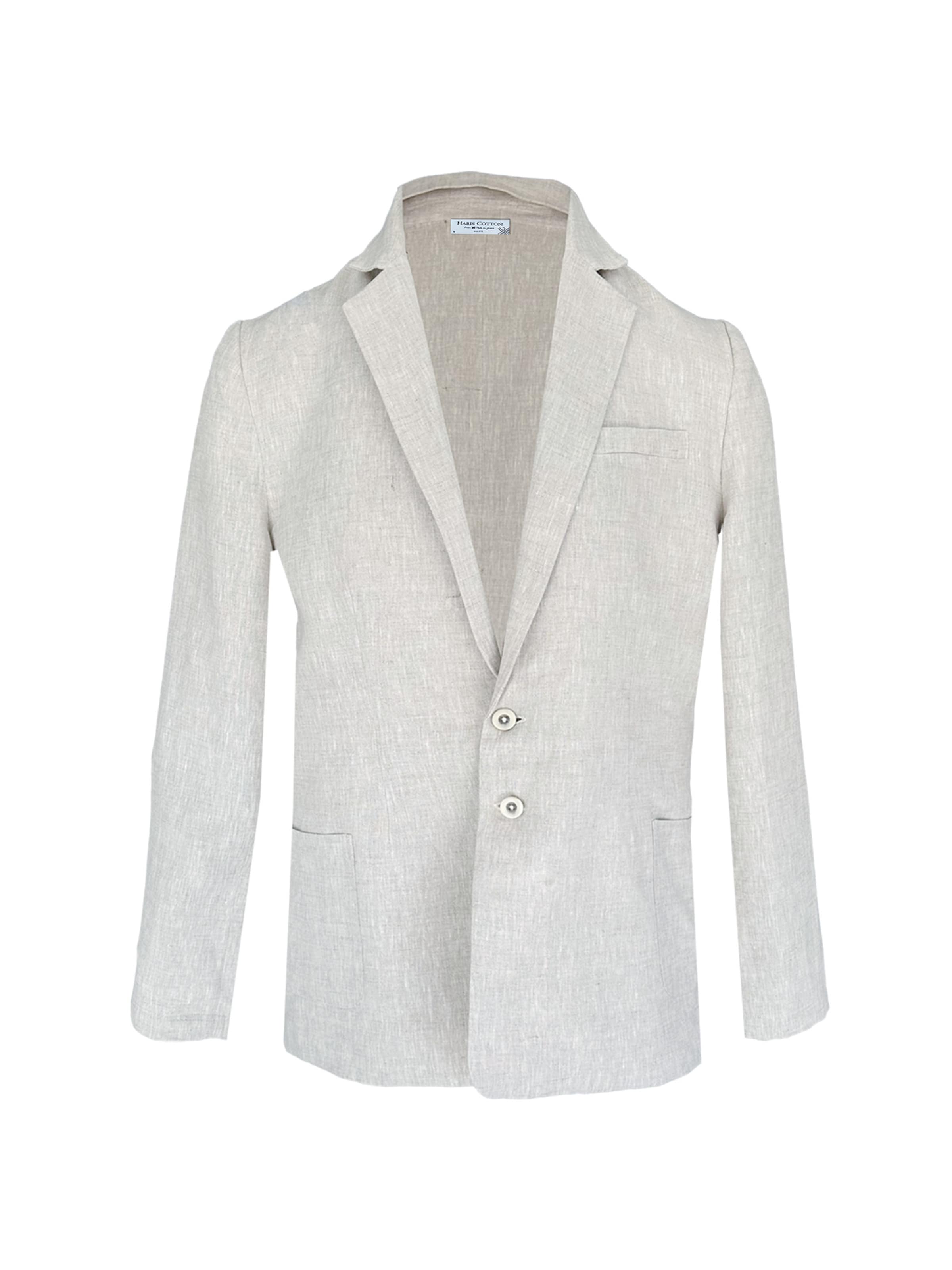 Regular fit Giacca da completo 'Haris Cotton' di Haris Cotton in bianco: frontale