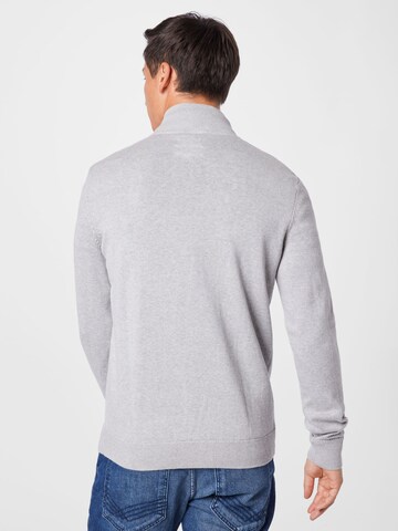 TOM TAILOR Knit cardigan in Grey