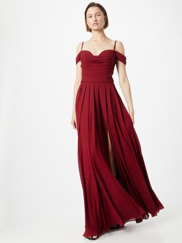 mascara Evening dress in Red: front