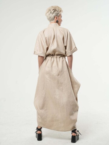 Metamorphoza Dress in Beige