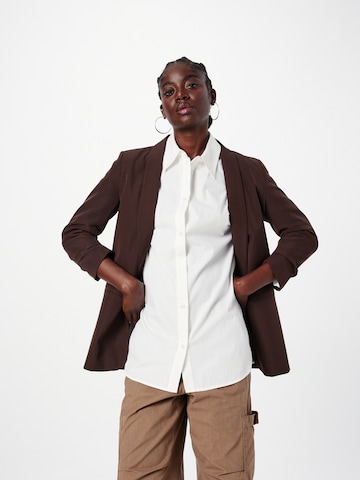 Blazer 'ELLY' ONLY en marron : devant