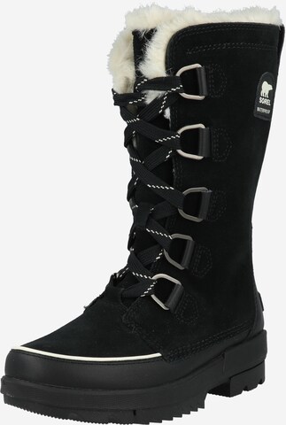 SOREL Snowboots 'TORINO' in Zwart: voorkant