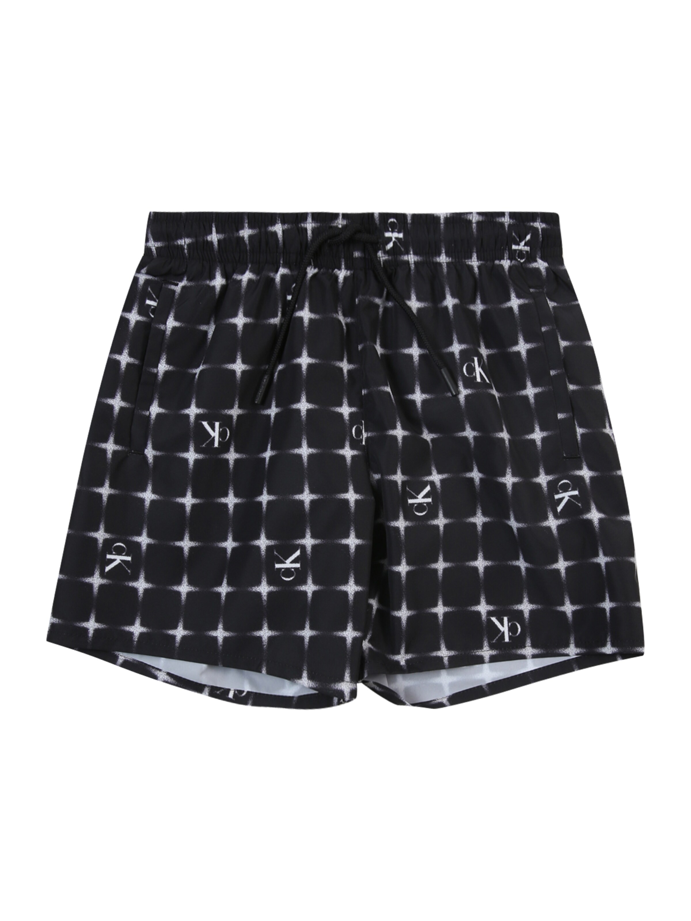Calvin Klein Swimwear Plavecké šortky - Čierna: predná strana
