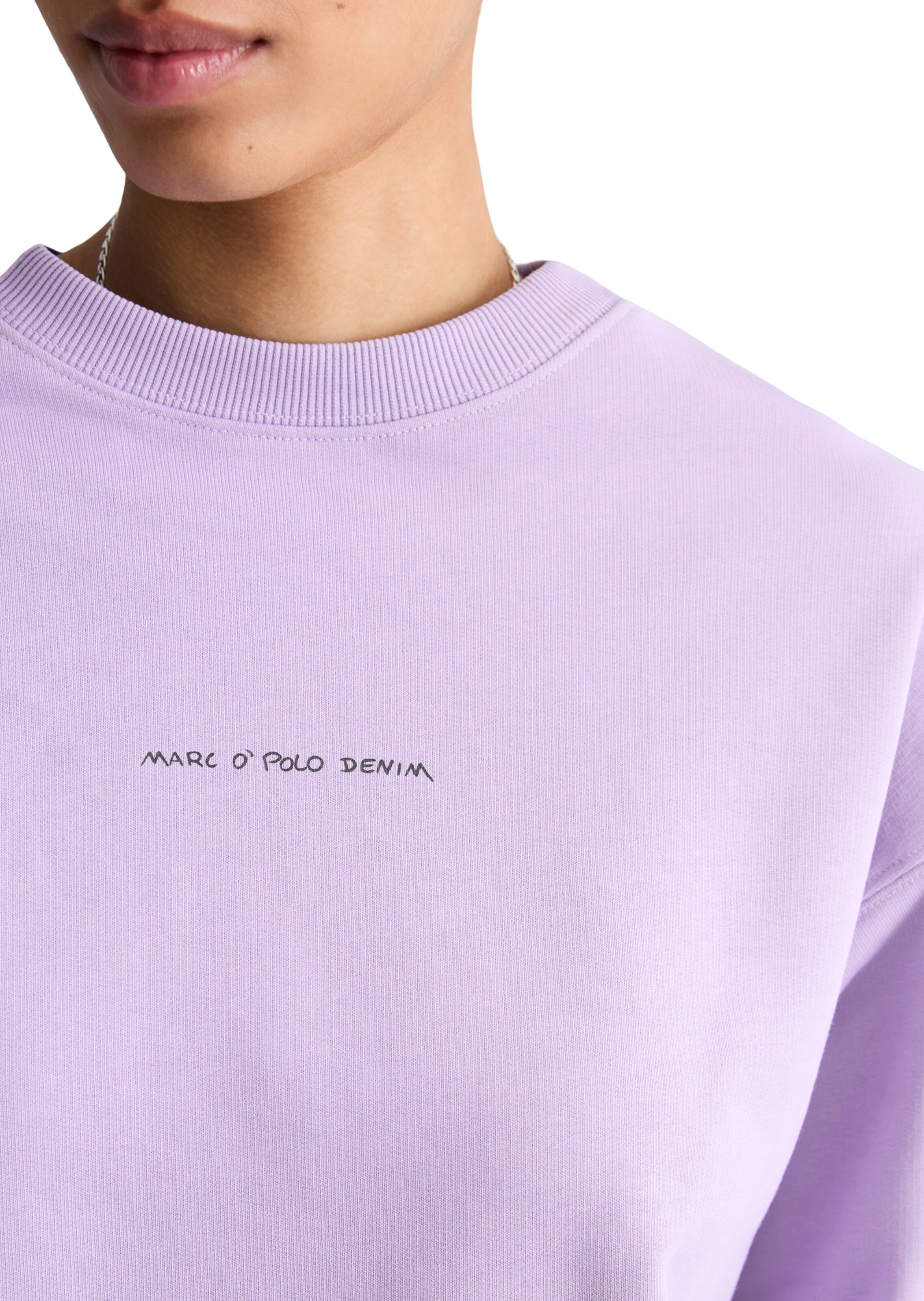 Marc O'Polo DENIM Sweatshirt in Purple
